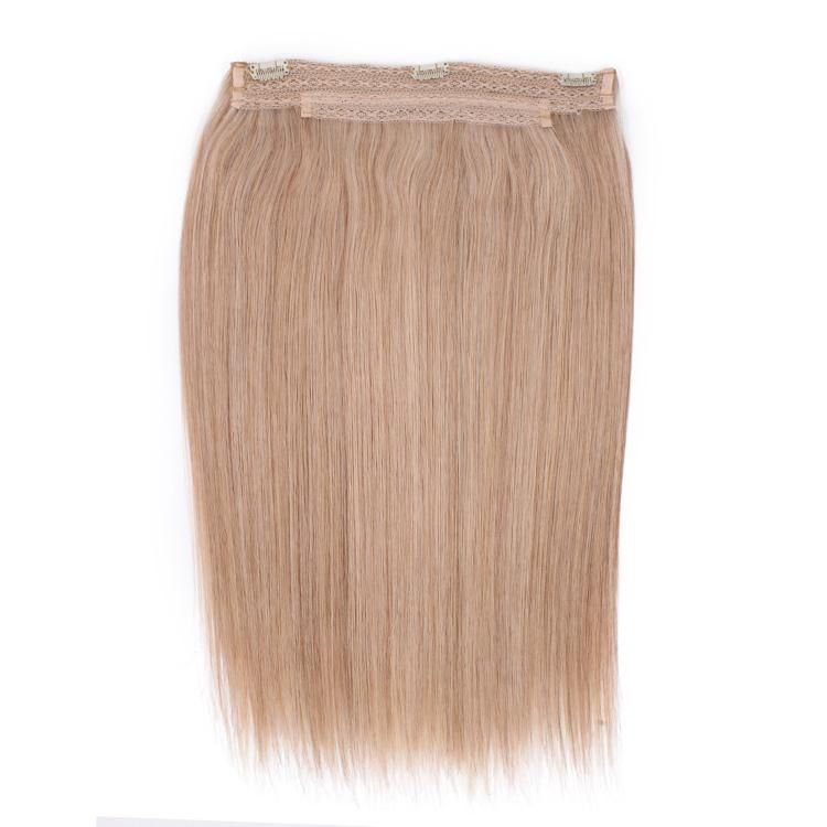 Double Drawn 100% Remy Human Hair Halo Hair Extensions