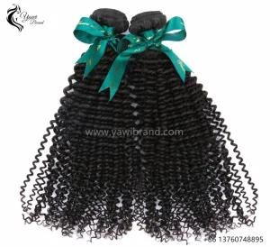 9A Malaysian Kinky Curl 100% Pure Hair Extension Natural Black Wholesale for Africans