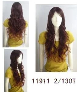 Reddish Brown Wig with Wave (M-11911)