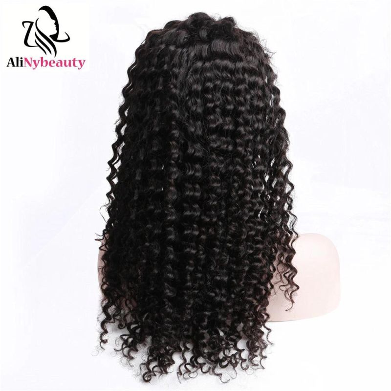 Top Quality Deep Wave Virgin Remy Hair Indian Full Lace Wig