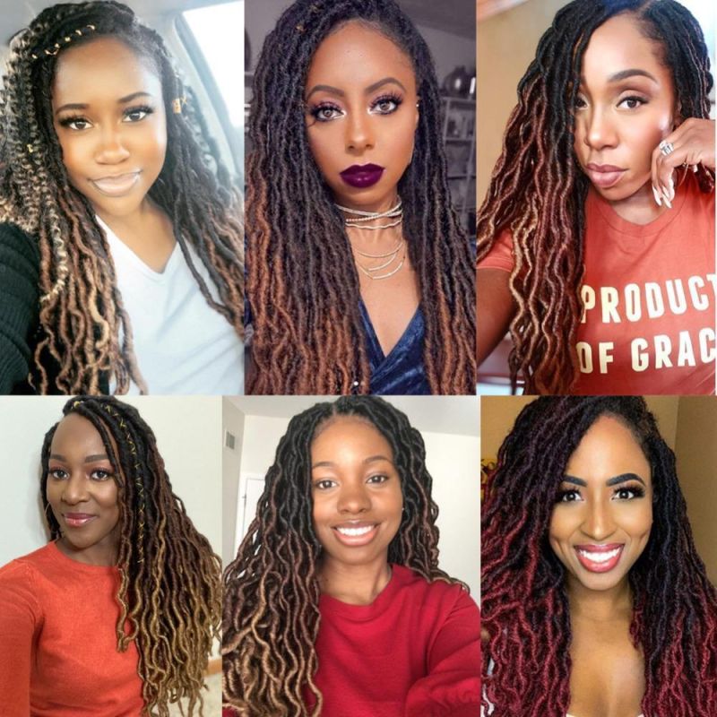 Hot Sell Afro Twist Hair Braids Faux Locks Synthetic Hair Supplier