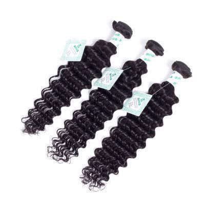 Brazilian Virgin Remy Hair Weave Double Drown Human Hair Deep Wave Weave