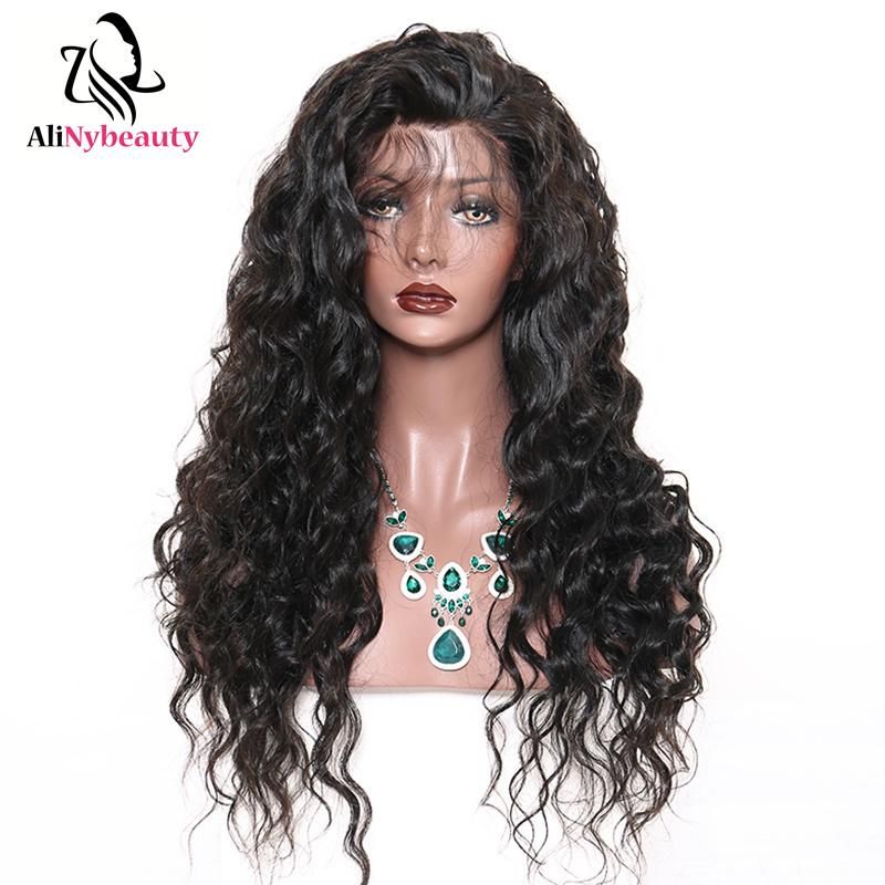 Wholesale Brazilian Human Virgin Hair Loose Wave Full Lace Wig