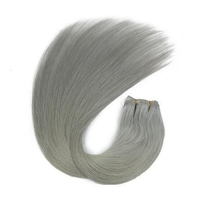 Factory Price 100% Raw and Unprocessed Virgin Remy Human Flat Hair Weft Extension