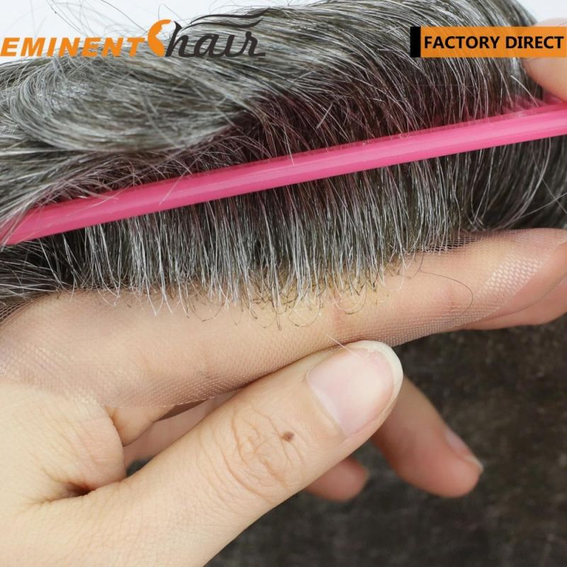 Natural Hairline Human Hair Full Lace Hair System