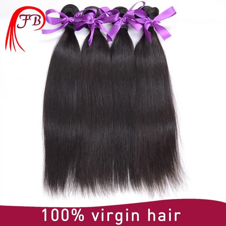 Factory Price Wholesale 6A Remy Straight Brazilian Human Hair Extension