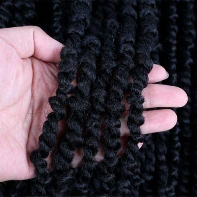 24inch Synthetic Braiding Hair Extension Freetress Wholesale Pre-Passion Twist