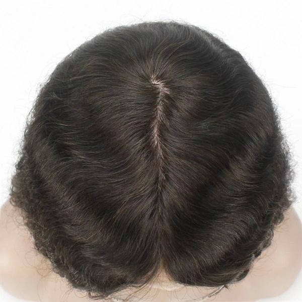 Silk Top Base Bleached Knot Long Hair Women Hair System