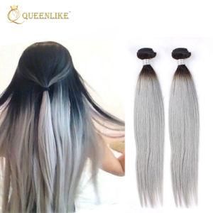 Brazilian Raw Ombre Straight Human Hair Weaving
