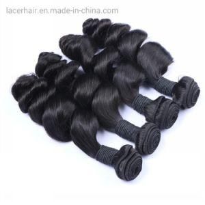 Human Virgin/Remy Brazilian Hair Extension of Loose Wave Hair Weft Human Hair