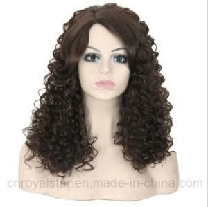 Euramerica Synthetic Women Fashion Whole Head Bulk Kinky Curly Wigs