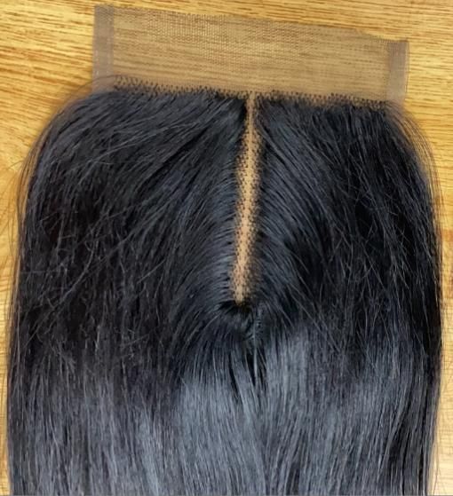 Factory Price Human Hair Extension Machine Made 4X4 Lace Closure