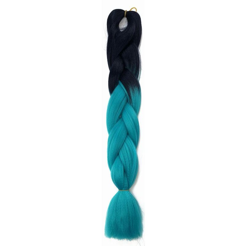 Kbeth Synthetic Fiber Hair Decoration Big Braid Ladies Custom Accept 26inch Two Tone Colors Series 1PCS/Bag Hair Extension in Stock