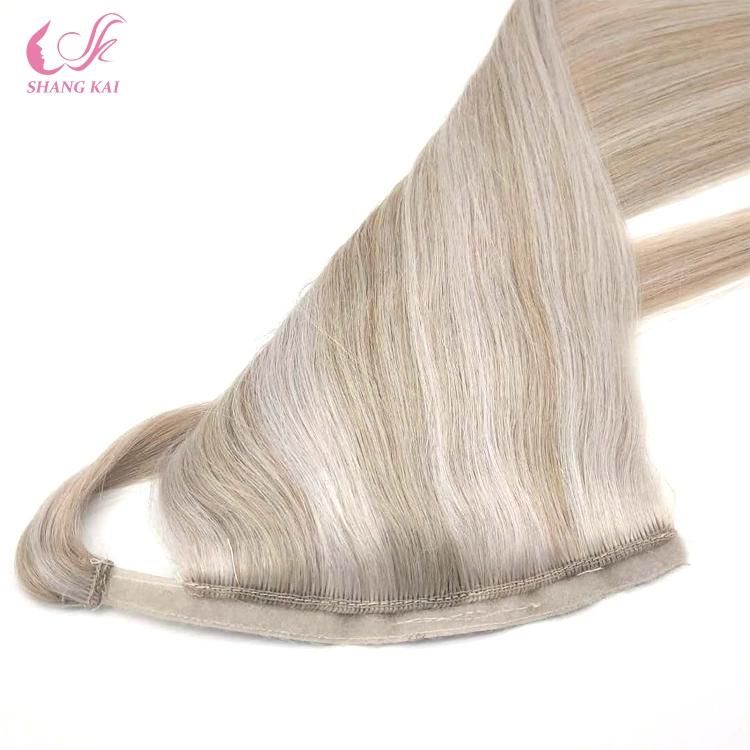 Wholesale Price Double Drawn Ponytail Hair Extension