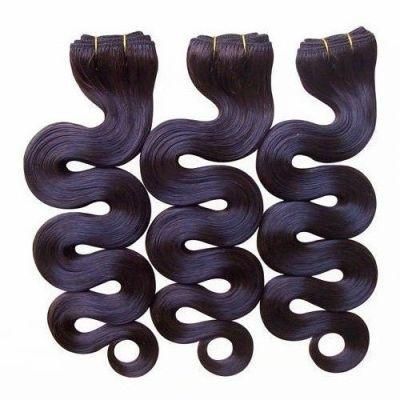 Virgin Hair Extension Body Wave Remy Human Hair Weft Weaving Different Curly Wave Hair Weft