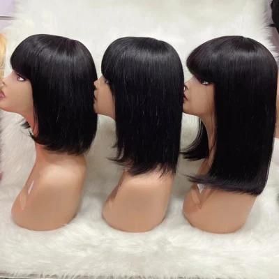 Brazilian Human Hair Lace Front Wigs 100% Unprocessed Virgin Lace Front Wigs Human Hair 16&quot;