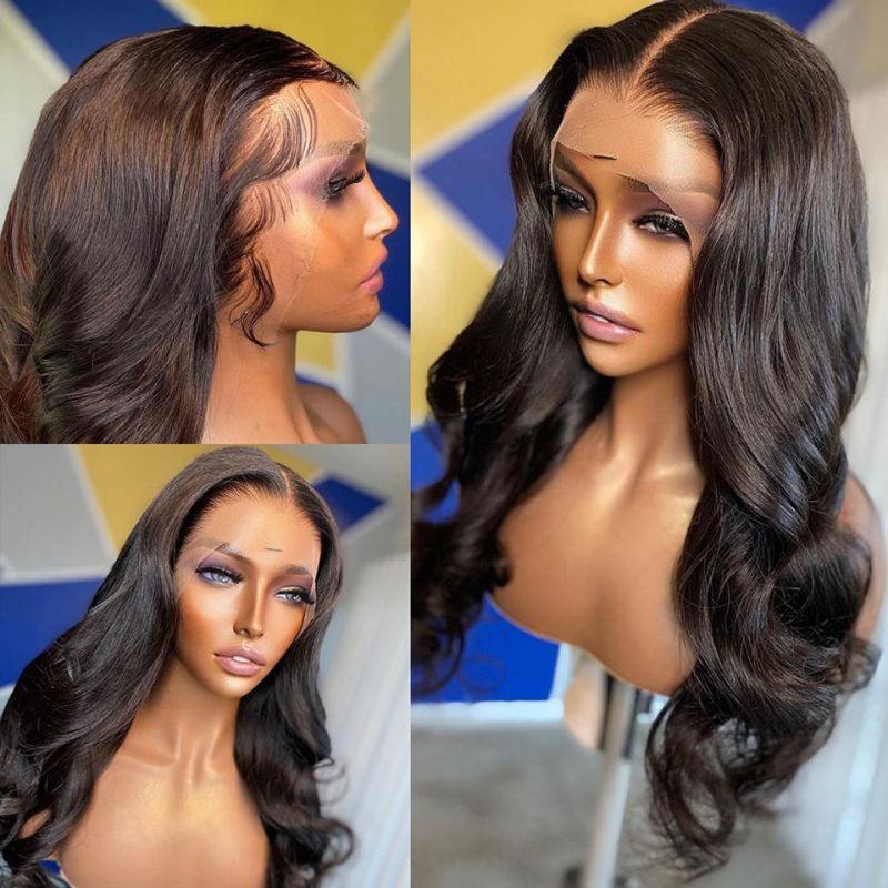 Long Hair Wig Body Wave Lace Front Human Hair Wigs for Women Brazilian Human Hair Wig 360 HD Full Lace Frontal Wig Human Hair Pre Plucked 360