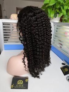 100% Human Brazilian Hair of Straight Wave Curly Lace Front Wig Full Lace Wig