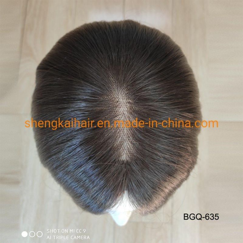 China Wholesale Natural Looking Synthetic Hair Human Hair Blend Wigs 584