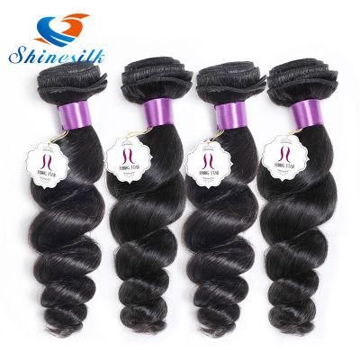 Malaysian Hair Bundles Loose Wave 100% Human Hair Extension Natural Color Remy Hair Weft