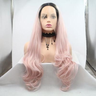Factory Wholesale Price Synthetic Hair Lace Frontal Wigs for Women Sale