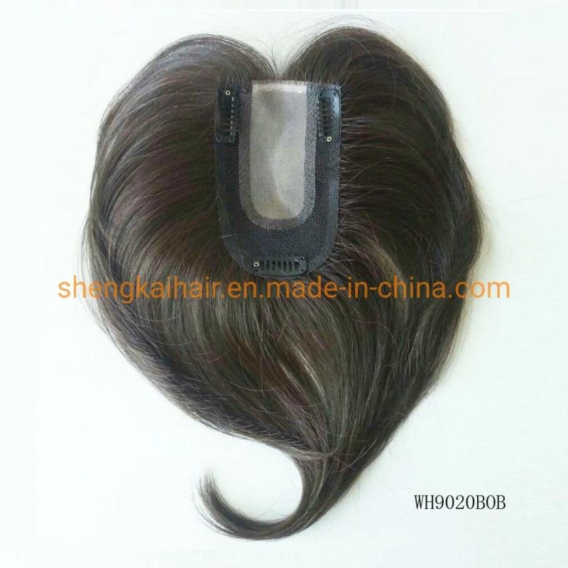 Wholesale High Quality Full Handtied Women Topper Hair Piece