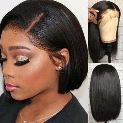 12 Inch Straight Bob Human Hair Wigs 13X4 Lace Closure Bob Wigs Straight Short Bob Wig Lace Frontal Human Hair Wigs