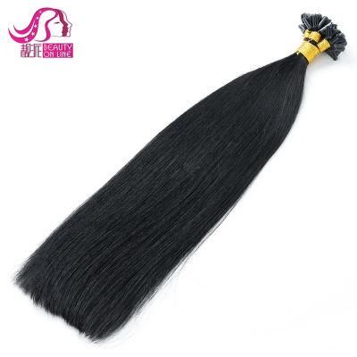 Pre Bonded Keratin Nail Tip Hair 100% Real Hair Extensions