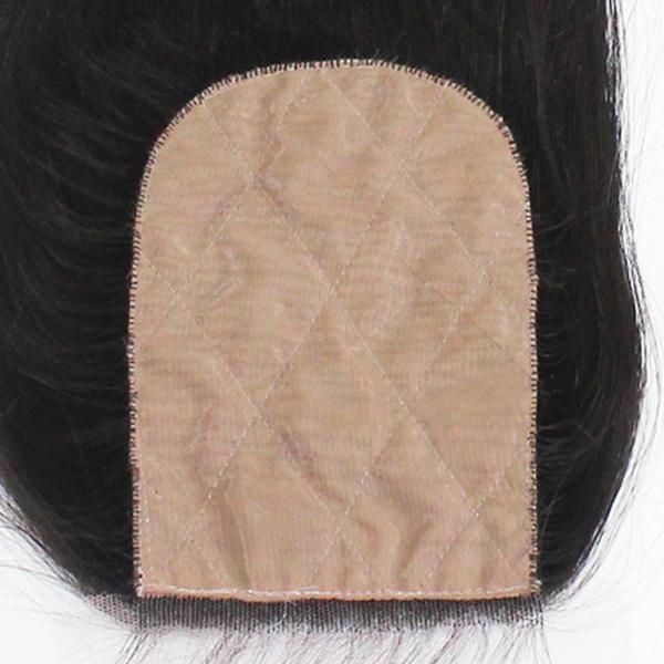 Human Hair Silk Base Closure