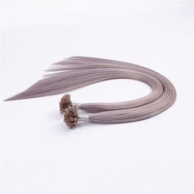 Wholesale Russian Pre Bonded Straight Human Hair Virgin V Tip Hair Extensions