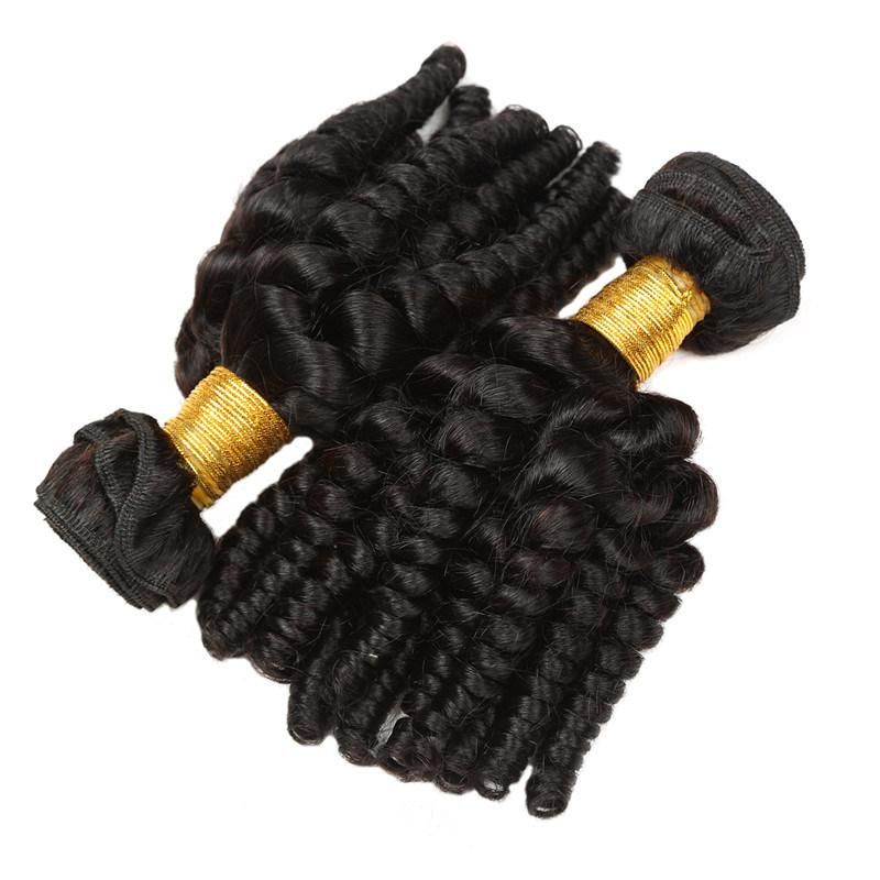 Wholesale 7A Loose Non-Remy Human Hair Bundles Virgin Hair Weft