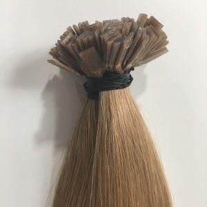 12# Prebonded Keratin Nail Tip Brazilian Virgin Remy Human Hair Extensions