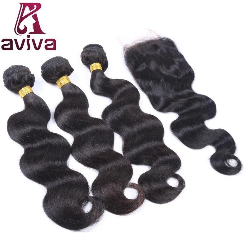 7A Brazilian Human Hair Body Wave Virgin Remy Human Hair Extension