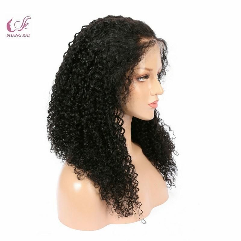 Thick Ends Wig Human Hair Natural Scalp Russian Virgin Silk Top Full Lace Wigs