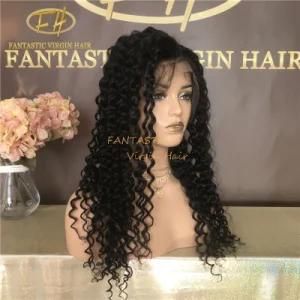 100% Brazilian/Indian Virgin/Remy Human Hair Full/Frontal Lace Wig with Cuticle Aligned