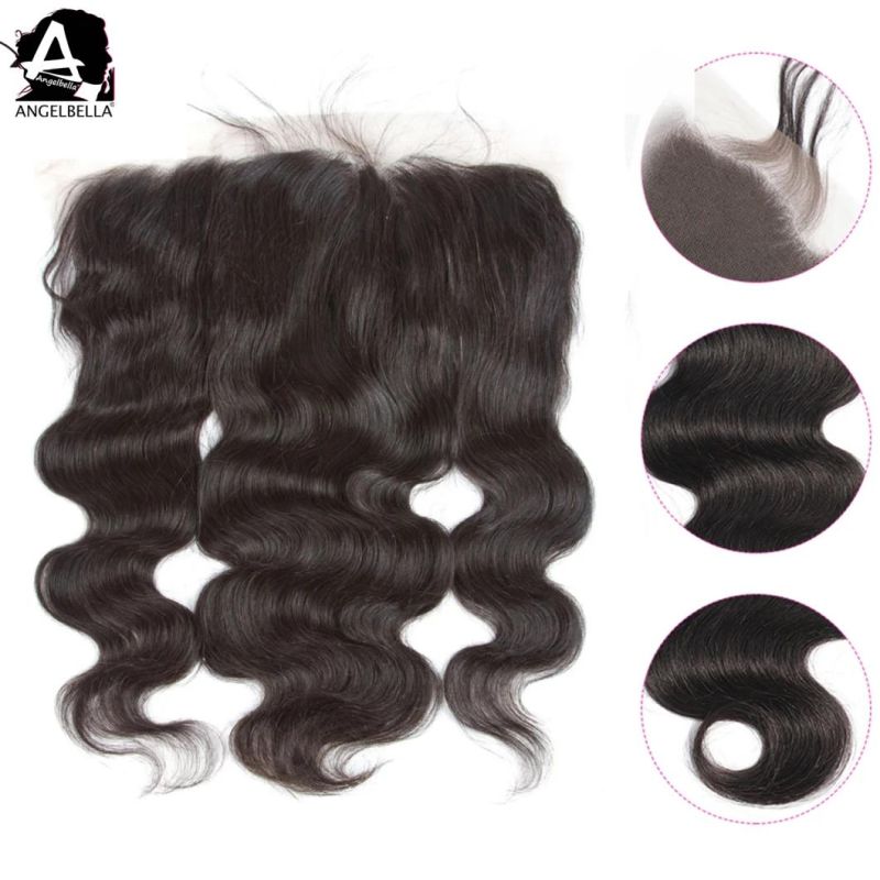 Angelbella New Arrival Styles Hair Products Body Wave 13X6 Virgin Hair Lace Frontal