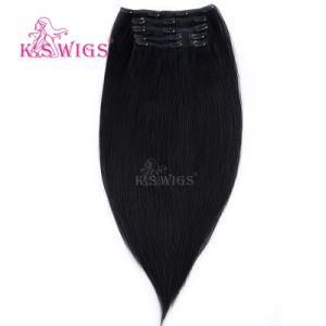 100% Indian Human Hair Clip in Hair Extension