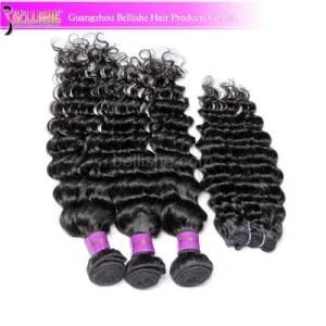Unprocessed 6A Curly Virgin Hair Accessories Human Hair Extension