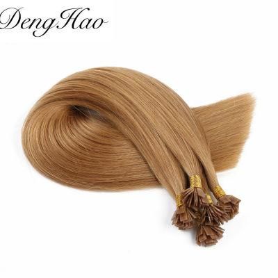 100% Human Remy Hair Double Drawn Flat Tip Hair Extension