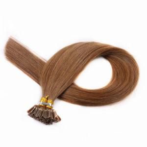 Silky Straight Hair I V U Flat Tip Hair Human Hair Extension