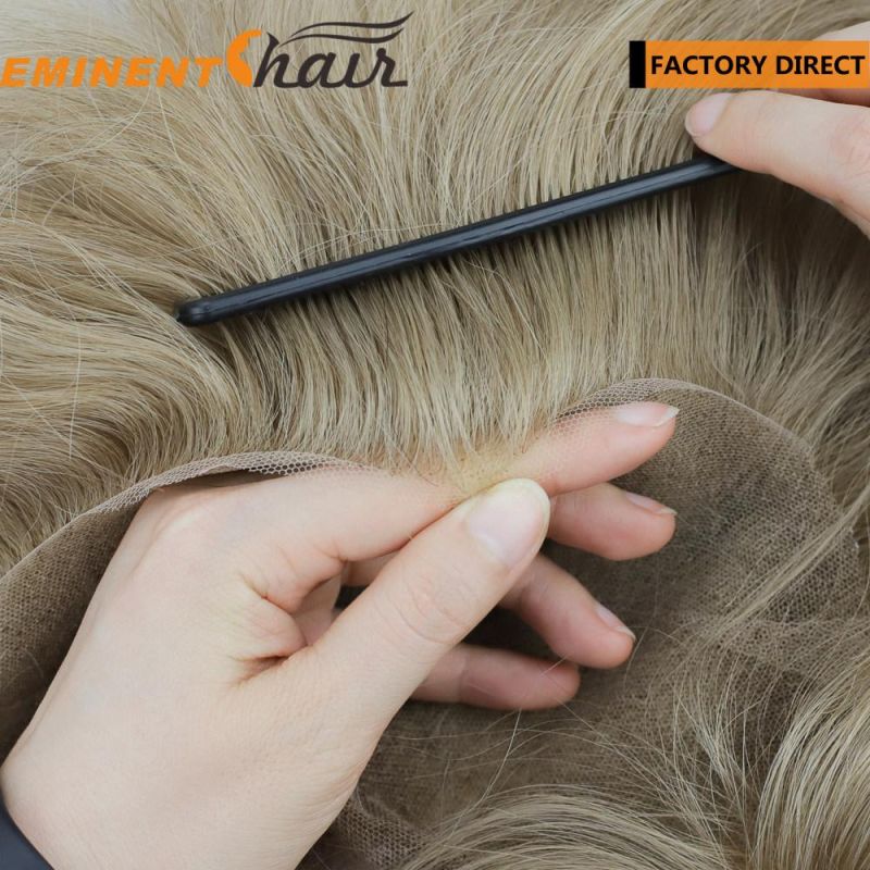 Factory Direct Natural Hairline Virgin Hair Lace Toupee