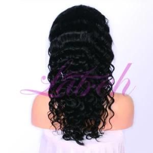 Brazilian High Quality 1b Deep Wave Lace Front Wigs