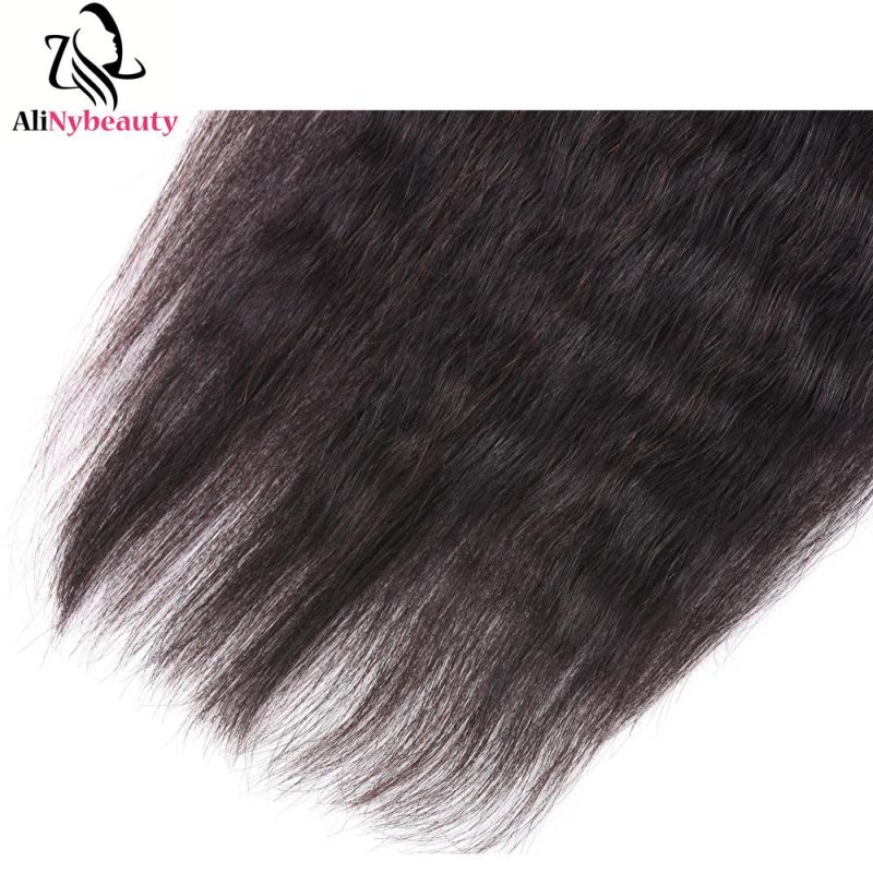 Alinybeauty Wholesale Kinky Straight Brazilian Virgin Hair Closure