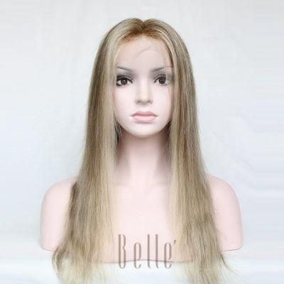 Natural Parting 100% Human Virgin Hair Lace Front Wig