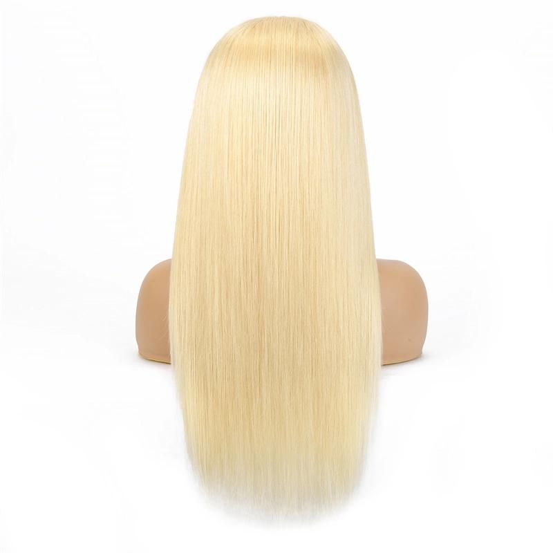 Frontal Lace Wig 200% High Density Transparent Lace Wig #613 HD Frontal Lace Wig