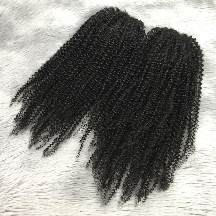 Wholesale Raw Brazilian Hair Drawstring Ponytail Human Hair Extensions