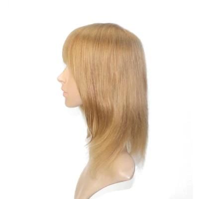 Mono Base Natural Hair Toupee for Women
