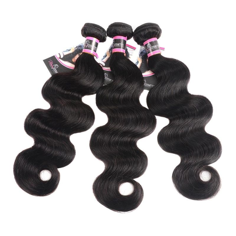 Brazilian Human Hair Weaves Peruvian Virgin Hair Weft 100% Natural Human Hair