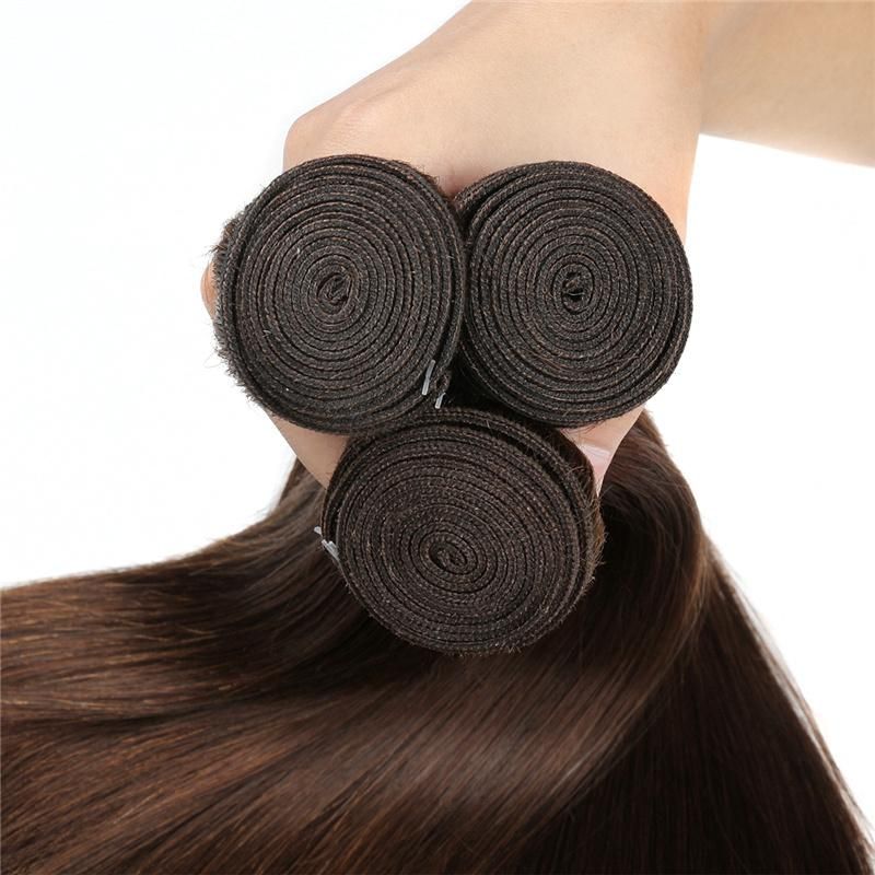 Raw Indian Cuticle Aligned Human Hair Bunlde for Black Women