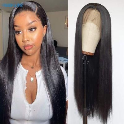 13X4lace Frontal Closure Straight Brazilian Human Hair Wig